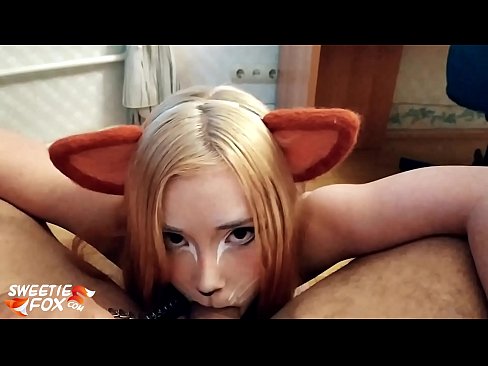 ❤️ Kitsune ingoia cazzo è cum in bocca ❌ Solo porno à noi